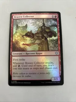 Brazen Collector Foil (128) Bloomburrow BLB MTG Magic - Image 1