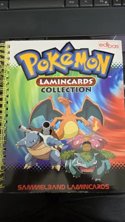 Pokemon Lamincards Collection 2005 Edibas Sammelalbum Album Glurak Artwork - Image 1