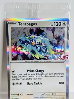 Pokemon TCG - Terapagos & Sprigatito - SEALED EB GAMES PROMO Horizons stamped - Image 1