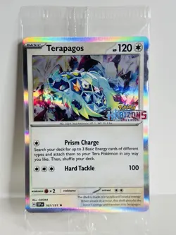 Pokemon TCG - Terapagos & Sprigatito - SEALED EB GAMES PROMO Horizons stamped - Image 2