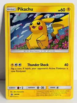 Pokemon TCG · Pikachu SM206 · Holo · Black Star Promo (2019) - Image 1