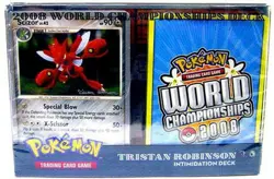 2008 Pokemon World Champ Intimidation Deck Tristan Robinson sealed - Image 1