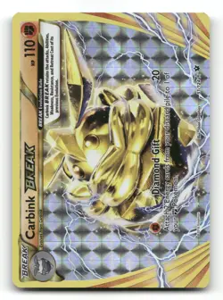 Carbink BREAK 51/124 - Fates Collide - Pokemon Card NM/M - Image 1