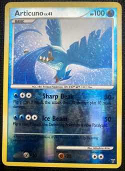 Articuno 16/147 Supreme Victors Reverse Holo Rare MP Pokemon 2009 - Image 1