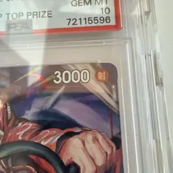 One Piece Usopp PSA10 Championship 2022 Top 32 Promo Card SEC Rare - Image 3