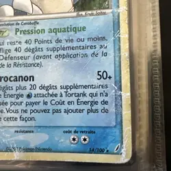 Carte Pokemon TORTANK 14/100 Bloc EX Gardiens de Cristal FR - Image 4