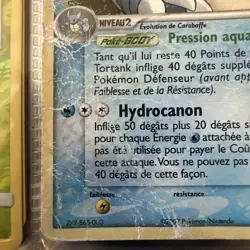 Carte Pokemon TORTANK 14/100 Bloc EX Gardiens de Cristal FR - Image 5