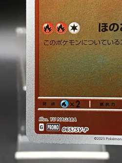 Flareon 065/SV-P YU NAGABA PROMO Pokemon Card Japanese A10 - Image 5