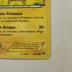 Carte Pokemon Pikachu 42/146 COMMUNE 2014 XY de Base FR - Image 5