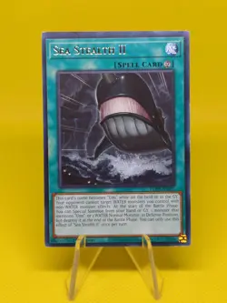 Yugioh - Sea Stealth II (LED9-EN021) - Rare 1st Edition - Image 1