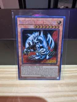Yugioh Blue-Eyes Toon Dragon Spell Ruler Secret Rare SRL-EN000 - Image 1