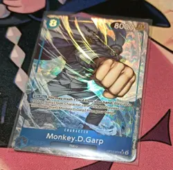 One Piece Money D Garp Alt Art OP 12 Legacy of The Masters English. - Image 3