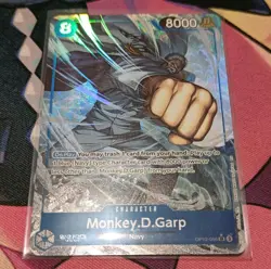 One Piece Money D Garp Alt Art OP 12 Legacy of The Masters English. - Image 4