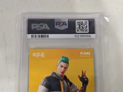 2020 Panini Fortnite Series 2 Flare #P4 Cracked Ice Promo PSA 10 Gem Mint - Image 3