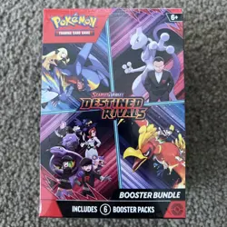 Pokemon TCG Scarlet & Violet: Destined Rivals Sealed Booster Bundle Box - Image 1