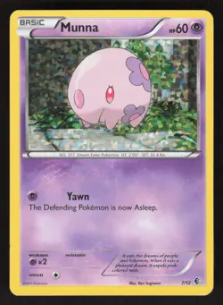 Pokemon TCG McDonald's Promos Holo Munna #007/012 - Image 1