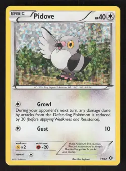 Pokemon TCG McDonald's Promos 2011 Pidove #011/012 - Image 1