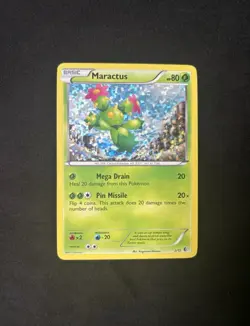 Maractus 002/012 McDonald's Promo 2011 Holo Pokemon TCG - NM - Image 1