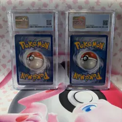 Darkrai & Cresselia Top Bottom PAIR Pokemon HG&SS Triumphant SEQUENTIAL CGC 9 - Image 2