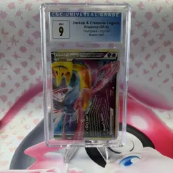 Darkrai & Cresselia Top Bottom PAIR Pokemon HG&SS Triumphant SEQUENTIAL CGC 9 - Image 5