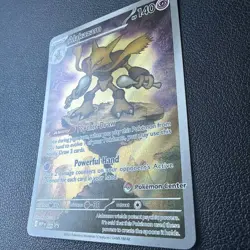 Pokemon TCG Pokemon Alakazam Alakazam Pokemon Center Exclusive Promo Holo NM - Image 3