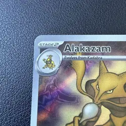 Pokemon TCG Pokemon Alakazam Alakazam Pokemon Center Exclusive Promo Holo NM - Image 5