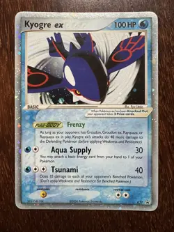 Kyogre ex - 037 (EX Collector's Tin) 037 Nintendo Holo Pokemon 2006 Promo - Image 4