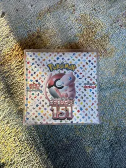 Pokemon TCG Scarlet and Violet 151 Sealed Japanese Booster Box 4521329346038 - Image 1