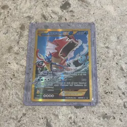 Pokemon Gyarados EX Breakpoint Secret Rare Holo Basic 180 HP 123/122 - Image 1