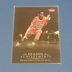2007-08 Fleer Michael Jordan Season Achievements box Set #AH41 - Chicago Bulls - Image 1