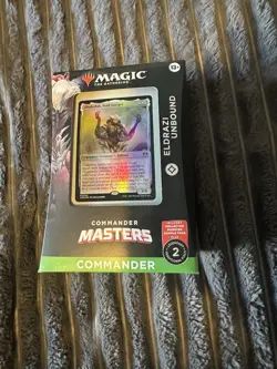 Magic The Gathering Commander Masters Eldrazi Unbound Factory Sealed Box,english - Image 1