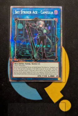 L26D-ENS31 Sky Striker Ace - Camellia Starlight Rare 1st Ed YuGiOh Preorder - Image 1