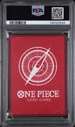 2025 ONE PIECE JPN ENGLISH VERSION 2ND ANV SET #001 SHANKS PSA 10 - Image 2