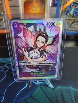 • Nico Robin • ST26-003 SR Starter Deck 26 Holo Foil One Piece TCG NM - Image 1