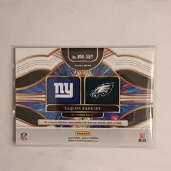 2024 Panini Select Multiverse Saquon Barkley Giants Eagles Prizm - Image 2