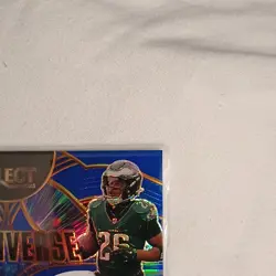 2024 Panini Select Multiverse Saquon Barkley Giants Eagles Prizm - Image 4