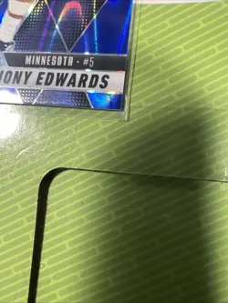 2024-25 Mosaic - City Edition Anthony Edwards Seismic Blue Mosaic Prizm /149 - Image 4
