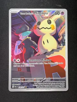 Pokemon TCG Team Rocket's Mimikyu 238/217 - Illustration Rare - Ascended Heroes - Image 2