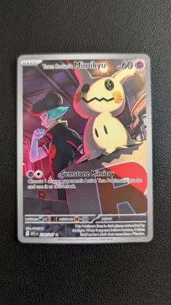 Pokemon TCG Team Rocket's Mimikyu Illustration Rare 238/217 Ascended Heroes - Image 1
