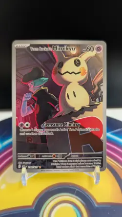 Pokemon TCG Team Rocket's Mimikyu Illustration Rare 238/217 Ascended Heroes - Image 2