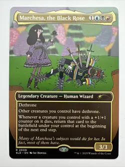 Secret Lair Marchesa The Black Rose x1 Magic Cards MTG - Image 1