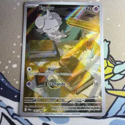 Pokemon Card Espurr 095/088 Perfect Order Illustration Rare Near Mint - Image 1
