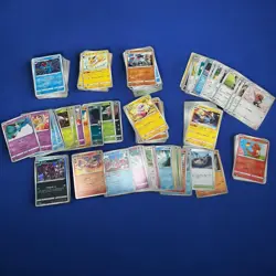 Lot Of Pokemon Bulk Trading Cards - Ucommon, Common & Rare, Holos Japanese - Image 1