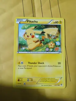Pokemon Pikachu TCG Furious Fists Card 27/111 Regular Common - Image 1