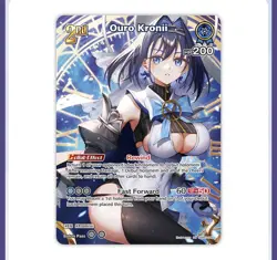 Hololive Ouro Kronii hBP01-095 SR English Blooming Radiance Card NM/MT Condition - Image 1