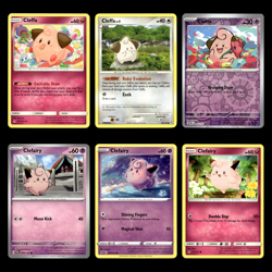 6x Cleffa Lot 131.0 Sun Moon Unbroken Bonds Pokemon Cards Collection Set TCG - Image 1