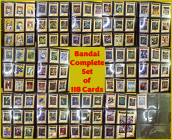 Yugioh Bandai Card Complete Set of 118 Cards #1-#118 Vintage Jpn for Collection - Image 1