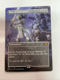 Test of Endurance (Borderless) Dominaria Remastered #414 Mythic - Image 1