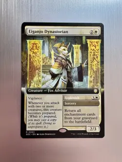 Eiganjo Dynastorian - 63 - MTG: Secrets of Strixhaven - Extended Art - Regular - Image 1