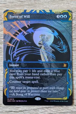 Force Of Will Foil (MtG) - Image 1